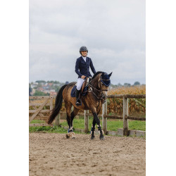 Veste de concours Equithème Nancy femme Marine Bleu marine