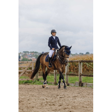 Veste de concours Equithème Nancy femme Marine Bleu marine