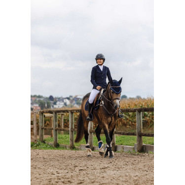 Veste de concours Equithème Nancy femme Marine Bleu marine