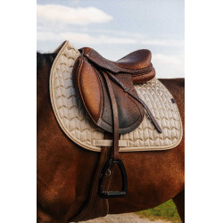 Tapis de selle Equithème Excellence Crème Beige