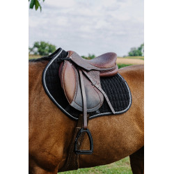 Tapis de selle Equithème Eclat Noir