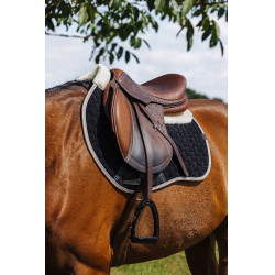 Tapis de selle Equithème Dinard Noir