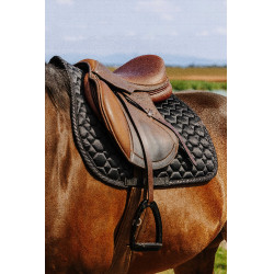 Tapis de selle Equithème Pretty Noir Tapis de selle Equithème Pretty Noir