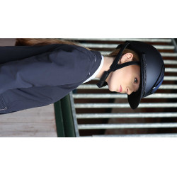 Galon amovible pour casque Lami-Cell Strass Noir