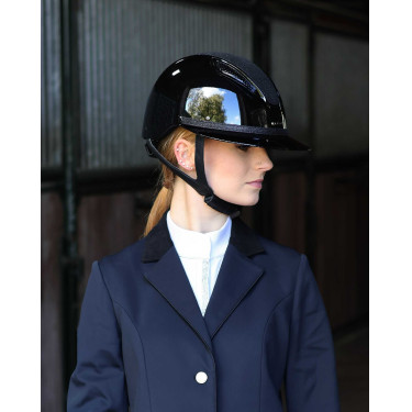 Galon amovible pour casque Lami-Cell Glitter Noir Galon amovible pour casque Lami-Cell Glitter Noir