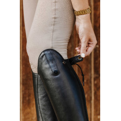 Bottes cuir à lacets Equithème Noir Bottes cuir à lacets Equithème Noir