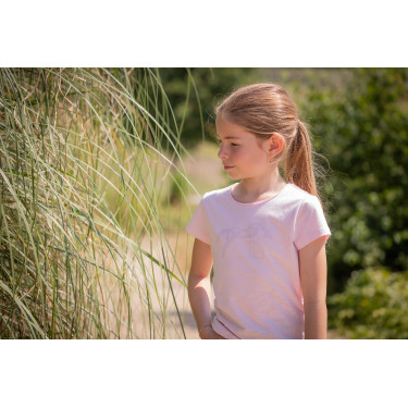 T-shirt Eden by Pénélope Iconic Strass Rose