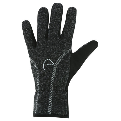 Gants Equi-Theme Chaud Gris chiné