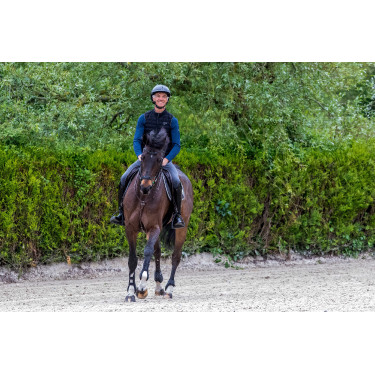 Gilet chauffant Equithème Charlie Noir