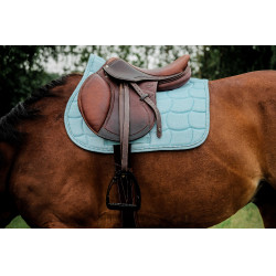 Tapis de selle Riding World Sunshine Bleu ciel Tapis de selle Riding World Sunshine Bleu ciel