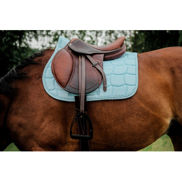 Tapis de selle Riding World Sunshine Bleu ciel Tapis de selle Riding World Sunshine Bleu ciel