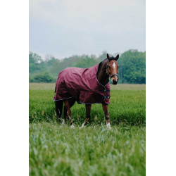 Couverture Equithème TYREX 1200D High Neck Bordeaux Couverture Equithème TYREX 1200D High Neck Bordeaux
