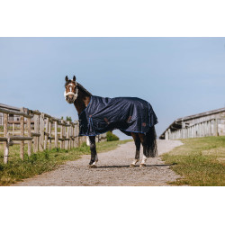 Couverture Equithème Classic 1200D High neck Marine Bleu marine