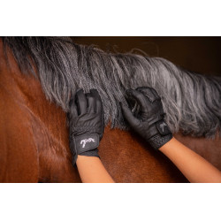 Gants Eden by Pénélope Prisma Strass Noir