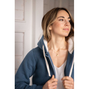 Sweat Pénélope Tressy Denim Bleu Sweat Pénélope Tressy Denim Bleu