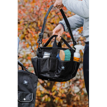 Sac de pansage multipoches Riding World Noir