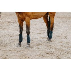 Bandes de polo Equithème par 4 Vert foncé