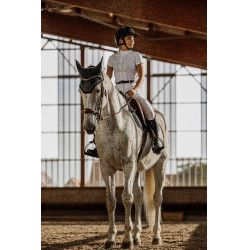 Polo Equithème Dorla Blanc