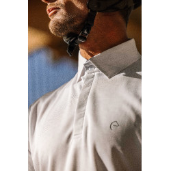 Polo mesh Equithème Edy Blanc