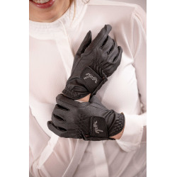 Gants Pisma Strass Pénélope Noir Gants Pisma Strass Pénélope Noir