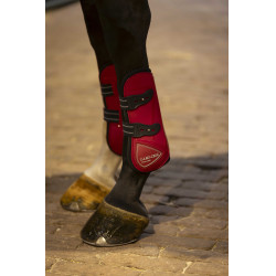 Guêtres avec protège-boulets Lami-Cell Elite Rouge