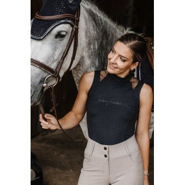 Pantalon Equithème Queen femme Taupe Marron Pantalon Equithème Queen femme Taupe Marron