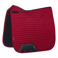 Tapis LeMieux Suede Dressage Square Chilli Rouge