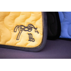 Tapis de selle Pénélope Classique Moutarde Jaune Tapis de selle Pénélope Classique Moutarde Jaune