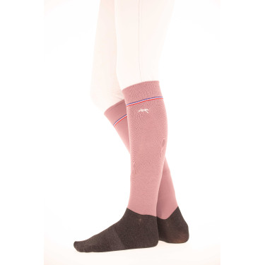 Chaussettes Pénélope Luxe Rose pâle Chaussettes Pénélope Luxe Rose pâle