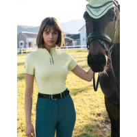 Base Layer LeMieux Classique manches courtes Macaron Blanc