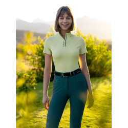 Base Layer LeMieux Classique manches courtes Macaron Blanc