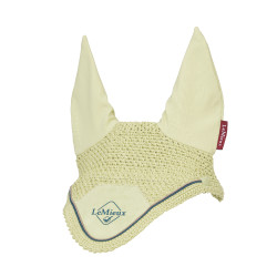 Bonnet anti-mouches LeMieux Esme Macaron Blanc