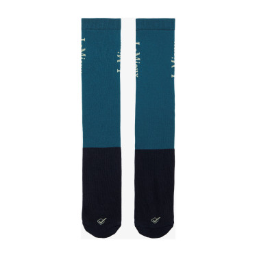 Chaussettes de concours LeMieux Sparkle Jungle Blanc