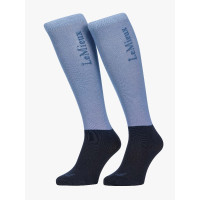 Chaussettes de concours LeMieux Sparkle Powder blue