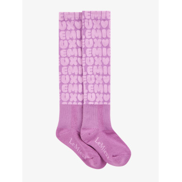 Chaussettes Harlow Mini LeMieux Froostie Poney imprimé Fondant
