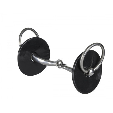 Mors à anneaux en silicone LeMieux Mors à anneaux en silicone LeMieux