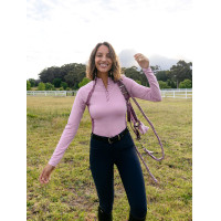 Maillot de corps LeMieux tissu mesh Philippa femme Fondant