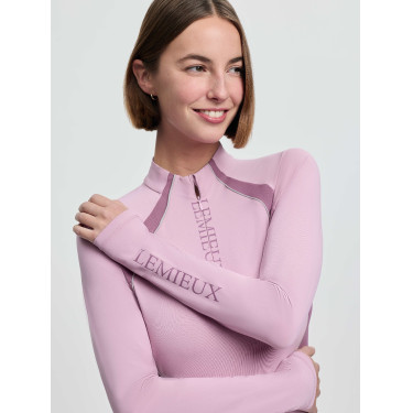 Maillot de corps LeMieux tissu mesh Philippa femme Fondant