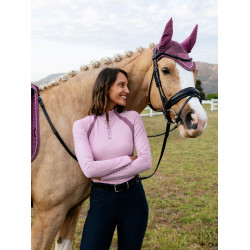 Maillot de corps LeMieux tissu mesh Philippa femme Fondant