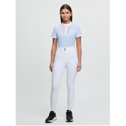 Pantalon LeMieux fond silicone Izzy Young Rider Blanc