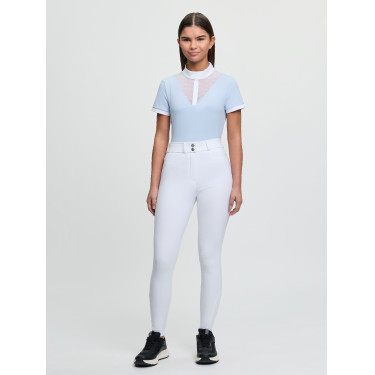 Pantalon LeMieux fond silicone Izzy Young Rider Blanc