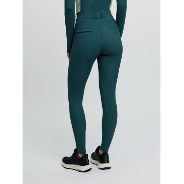 Pantalon LeMieux Isabelle full grip femme Jungle Blanc