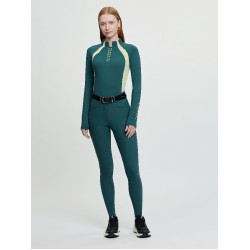 Pantalon LeMieux Isabelle full grip femme Jungle Blanc