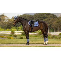 Tapis de selle LeMieux Loire Close Contact Square CSO Powder blue