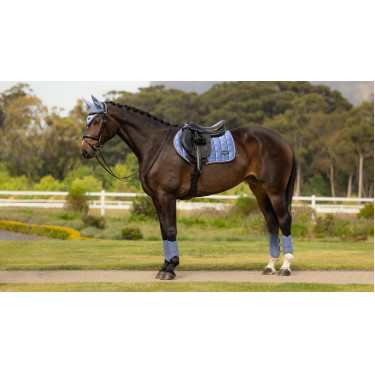 Tapis de selle LeMieux Loire Close Contact Square CSO Powder blue