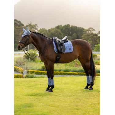 Tapis de selle LeMieux Loire Dressage Square Powder blue