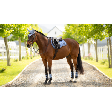 Tapis de selle LeMieux Loire Square mixte Powder blue