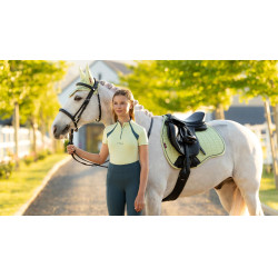 Tapis LeMieux Reflective Suede Mixte GP Square Macaron