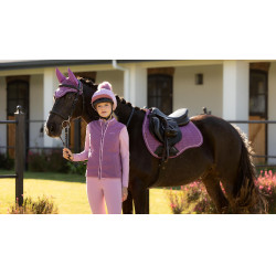 Tapis LeMieux Reflective Suede Mixte GP Square Mallow