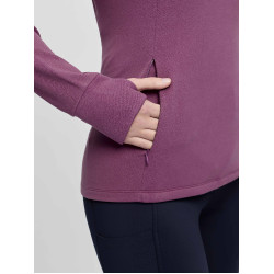 Polaire à col zippé LeMieux Frances femme Mallow